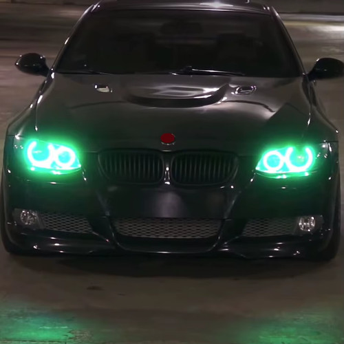 Led angel eyes 20w verde - led,